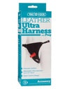 JUGUETES - VAC U LOCK LEATHER ULTRA HARNESS WITH PLUG