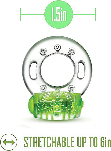 JUGUETES - PLAY WITH ME AROUSER ANILLO VIBRADOR C - VERDE