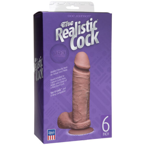 JUGUETES - THE REALISTIC COCK ULTRASKYN 6 INCH