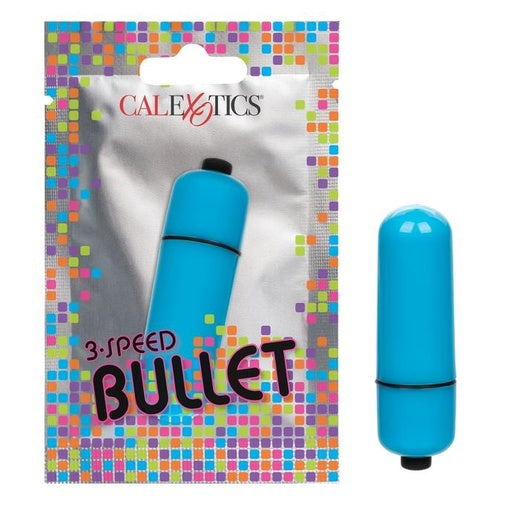 JUGUETES - 3 SPEED BULLET VIBRADORA BLUE