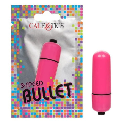 JUGUETES - 3 SPEED BULLET VIBRADORA PINK