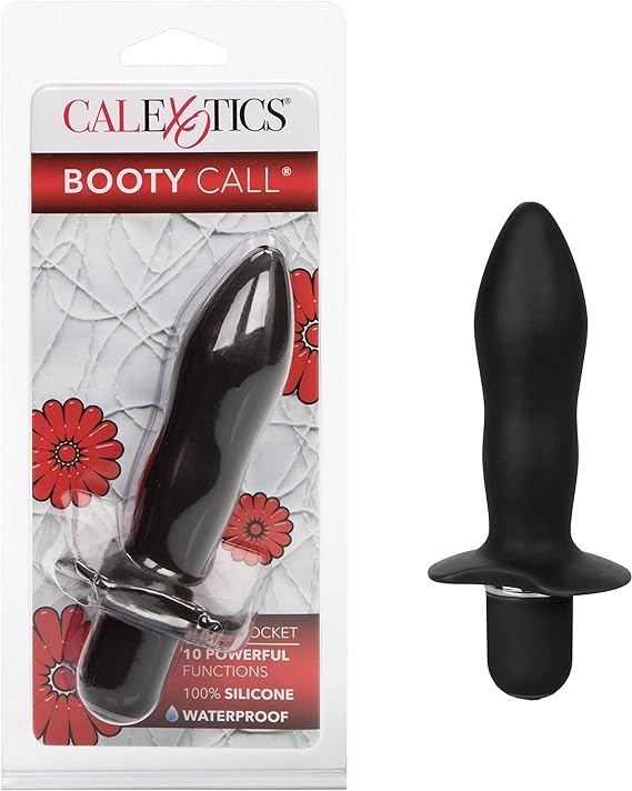 JUGUETES - Booty Call Pure Silicon Rocket Black