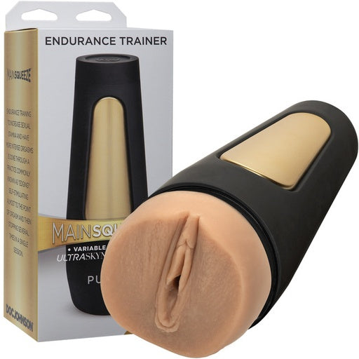 JUGUETES - MAINS QUEEZE ENDURANCE TRAINER STROKER PUSSY