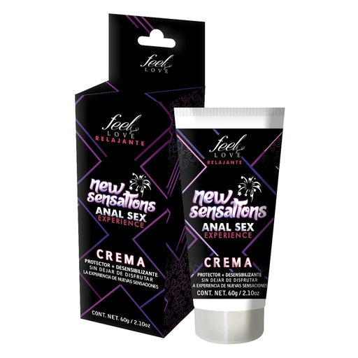 CREMA Nuevas Sensaciones para el Sexo Anal 60ml