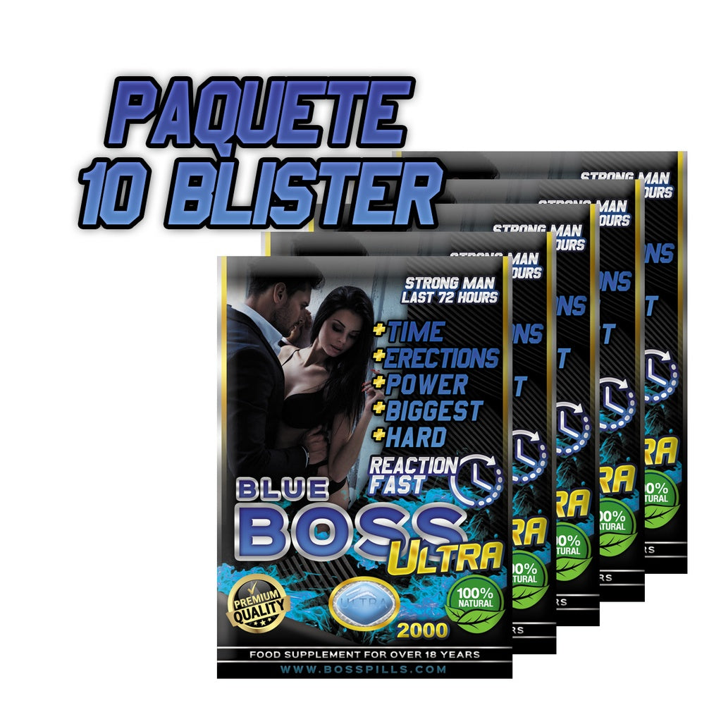 Blue Boss 2000 Plus 72 Hrs - 1 Toma (PAQ 10 BLISTER)