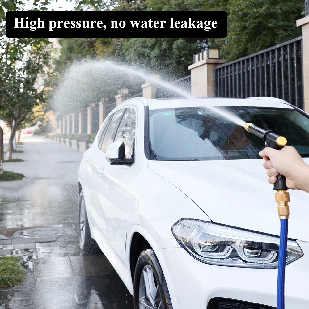 Pistola de agua portátil de alta presión para limpiar la máquina de lavado de autos Jardín regadero Manguera Boquilla rociador Pistola de agua de espuma al por mayor